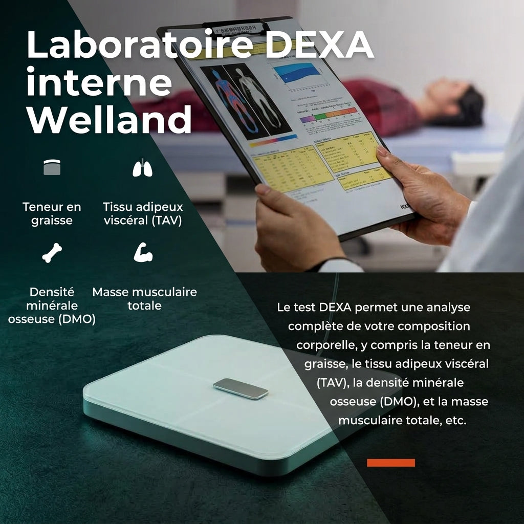Balance de poids corporel Smart 8 électrodes – Bioimpédance, graisse corporelle, eau, masse musculaire et IMC