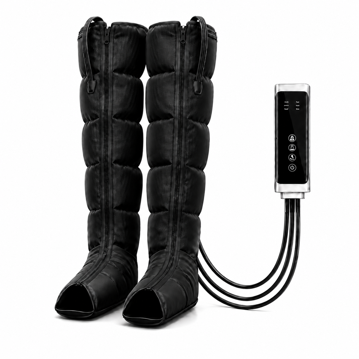Bottes de Massage Jambes à Ondes d'Air – Compression 360°