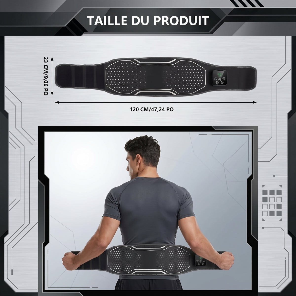Ceinture de massage Ondéa