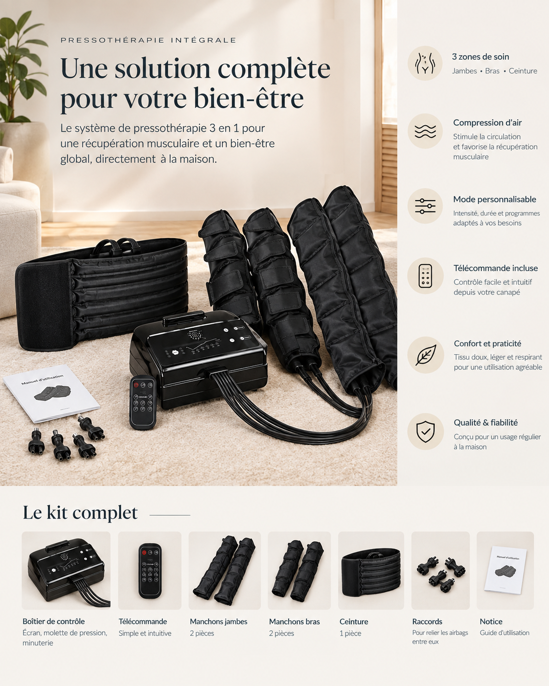 Rien à acheter en plus.